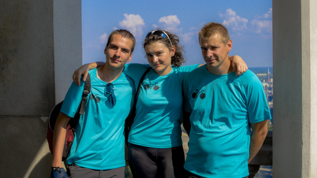 wieża w czestochowie, aleja nmp, pielgrzymka rowerowa do częstochowy